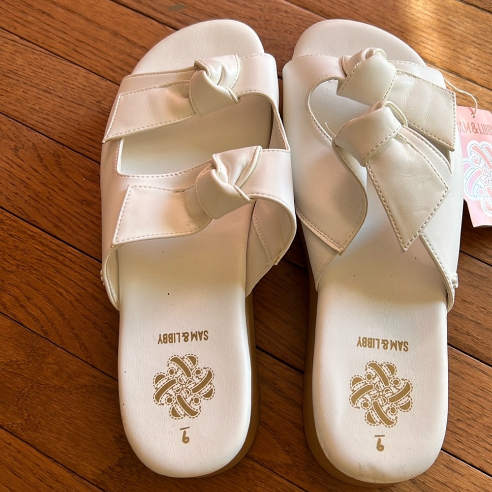White cute slipper
